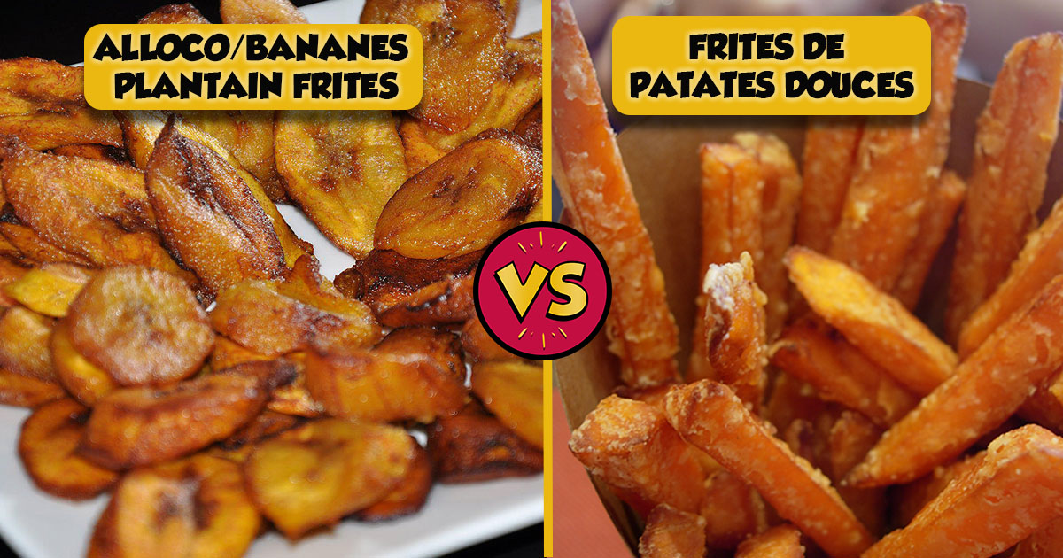 [afrofight] Quel Accompagnement Préfères Tu Alloco Ou Frites De Patates Douces