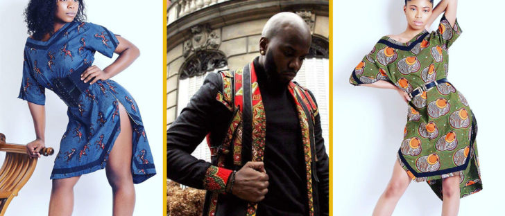 Pièces de la marque wazal couture, de la collection "ova tété" par le styliste Joseph Ayissi