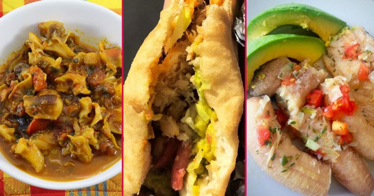 plats antillais a savourer - lambi - bokit - ti nain lanmori