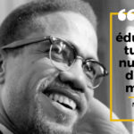 photo de malcolm X qui sourit