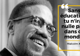 photo de malcolm X qui sourit