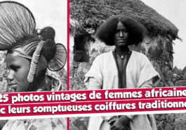 Photo de couverture de photos vintages de femmes africaines avec leurs somptueuses coiffures traditionnelles
