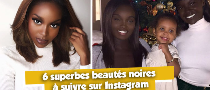 6 superbes beautés noires anglophones à suivre sur Instagram