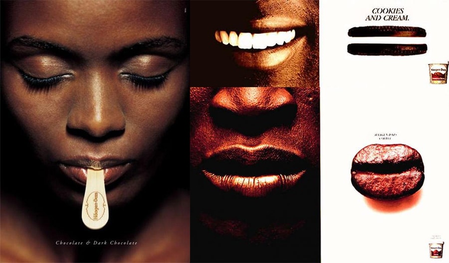 Häagen-Dazs - pub raciste